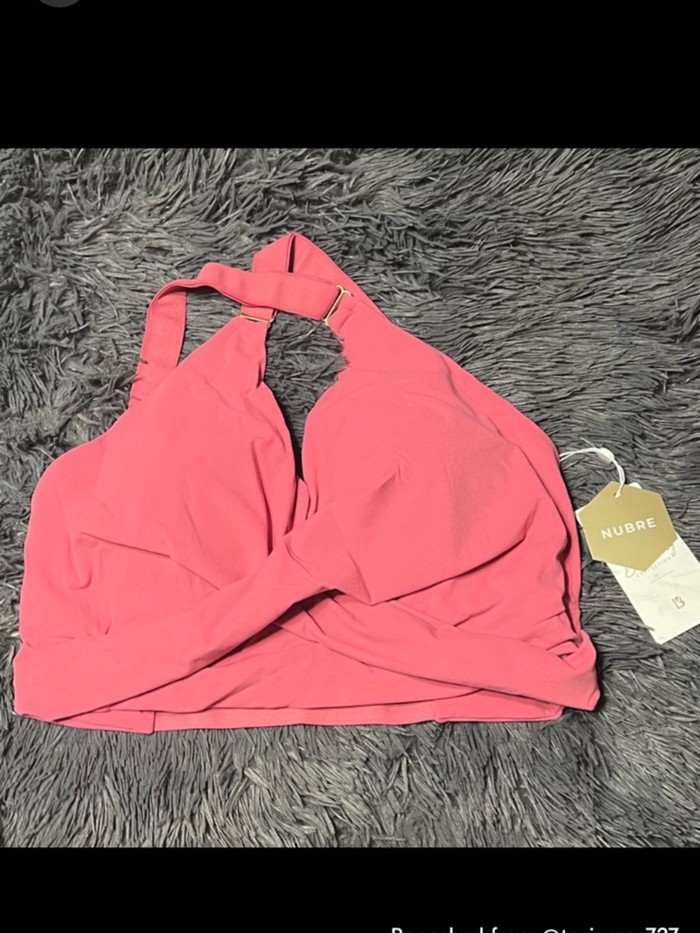 BuffBunny Red Activewear Top